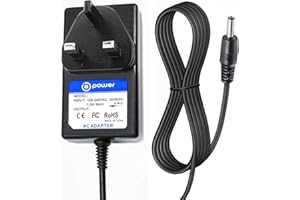 T POWER (15v Ac Dc Adapter Charger Compatible with Car Jump Starter 450A 500A 600A 800A 1000A Peak Car Jump Starter Portable Auto Battery Booster fits: BEATIT iClever DBPOWER ANKER GOOLOO Rugged Geek