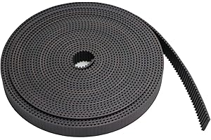 FONLAND Courroie de distribution pour imprimante 3D HTD3M Courroie crantée ouverte, pas de 3 mm, largeur de 5/6/10/15/20/25/30/40 mm, longueur personnalisée