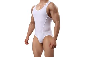 Arjen Kroos Body para Hombre Bodysuit Deportiva Leotardo Ropa Interior Sexy Deportivo de Hombre para Gimnasia Danza Bañador Bodies Elásticos