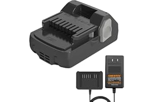 Shentec 18V 3000mAh Li-Ion Cargador Batería de Repuesto para Hitachi BSL1815 BSL1815X BSL1815S BSL1830 BSL1830C DS18DJL 330067, 330068, 330139, 330557, 339782
