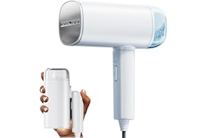 Foldable Handheld Steamer Clothes, 0.7kg Mioduro Handheld Garment Steamer 2-in-1 Horizontal & Vertical Fabric Steamer, Portable Hand Held Steamers for Clothes, Steam Press for Home & Travel