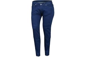 Bikers Gear Australia New Ladies Stretch Kevlar foderato di protezione jeans moto con rimovibile CE 1621-1 Armour