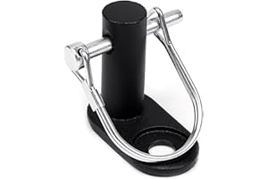 GVSAVY 1pc Bicycle Trailer Hitch with 1PCS Buckles, Towbar Adapter, Portable Bicycle Accessory, Connector for Trailer, Suitable for Bicycles, Kids Cars, Pet Cars