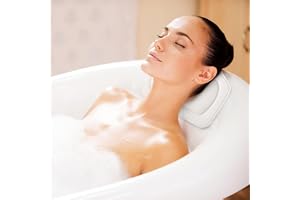 Mjuk skumvadderad spa badkudde – mjukt skum vadderad spa bad kudde badkar nackstöd huvud hals rygg kudde badrum