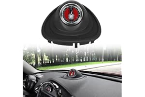 QIDIAN Car Interior Air Outlet Vent Cover with Clock Dashboard Clocks Decor for Cooper JCW ONE S F54 Clubman F55 Hardtop F56 Hatchback F57Convertible Styling Accessories