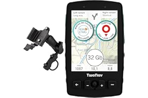 TwoNav Aventura 2 Plus Motor (32 GB) + Mapa 1 Provincia de España IGN Topo 1:25.000, navegador GPS on-Road y Off-Road con Pantalla 3.7 Pulgadas para Moto, Coche, 4x4, Quad