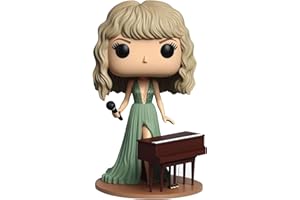 Tiuyii Pop Singer Figure Statue Singer Collectible Figurine Art Crafts Sculptures for Music Lovers Collectors, Office Bedroom Desktop Ornaments