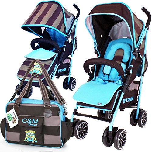 iSafe - OPTIMUM Stroller - i DiD iT (Complete With Matching Changing Bag)