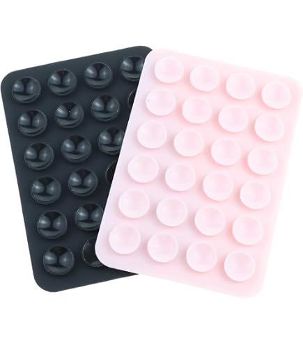 OCTOBUDDY Max Support Adhésif Silicone Pour Téléphone - Mains Libres Pour Selfies & Vidéos, Compatible IPhone Android