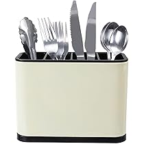 Scolaposate In Plastica Con 6 Scomparti - Portaposate Salvaspazio Per Cucina - Foto 9