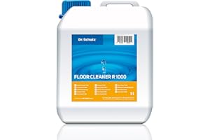 ‎DR. SCHUTZ Dr. Schutz Fußbodenreiniger R 1000 5 L | streifenfreie Reinigung für PVC, CV, Linoleum, Kautschuk, Stein, Designboden und Parkett | Boden Reinigungsmittel | Bodenreiniger | Vinyl Bodenreiniger