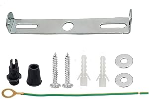 LEDSONE Support de Fixation pour Plafonnier 120mm Luminaire Suspendu Accessoires Lustre de Plafond Plafonnier Plaque de Base Lampe de Plafond Supports de Plaque et Accessoires