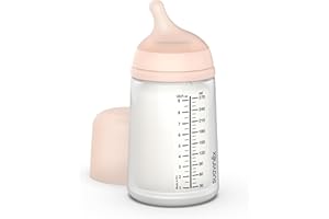 Suavinex 304592 Butelka, Różowy, 270 ml, Od 3 Miesiąca