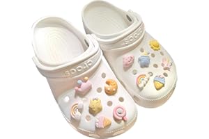 ZEXOWIJ 12 PCS Charmes de Chaussure, Charms de Chaussure, Décorations de Chaussures de Bricolage, pour Adultes, Femmes et Filles, Accessoires de Fleur de Chaussure en Strass, Crocs Charms Accessoires