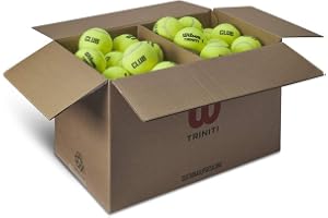 Wilson Tennisbollar Triniti, 72 bollar, kartong 100% återvinningsbar, gul, WR8201501