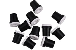 Förpackning med 10 sandblastmunstycken för 5 gallon sandblästringstankar, håldiameter 2-3,5 mm, plast och keramisk konstruktion (2 mm)