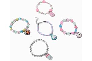Claire's Bracelets Fille Amitié | Extensible Perles | Enfant Bijoux Set | Faveurs Accessoire Fête Cadeau | À partir de 3 ans | Diverses couleurs et tailles de paquets