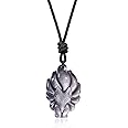 COAI Nine Tailed Fox Necklace Crystal Necklace for Women Men