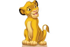 STAR CUTOUTS - Disfraz El Rey león (SC409) - Cartón - Decoración de cartón - Naranja