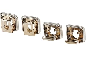 SPAREHOME Set de 4 Casquillos universales para hornos con o sin pirolisis Bosch, Siemens, Balay, Neff y Gaggenau