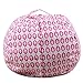 Produktbild FELICIPP EXTRA große gefüllt Tier Lagerung Sitzsack Stuhl Spielzeug Organizer Ball Form mit Griff (Color : PINK O, Size : 32'')