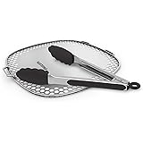 Philips Snack Profi-Kit HD9930/00 (Zubehör für Airfryer: Snack-Deckel und Silikonzange)