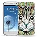Produktbild Samsung Galaxy S3, S3 Neo Motiv Backcover, Conie Mobile PC Motiv Rückschale Hartschale Hülle Tier Muster, Leuchtefekt, Schutzhülle / Case für hinten
