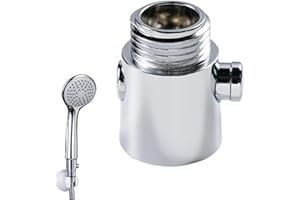 FIACVRS Shower Head Shut Off Valve, Leak Proof Shower Head Control Valve, Button Type Showers On Off Valves, Showers Heads Water Control Valves for Bathroom, Kitchen, RV ﻿ ﻿