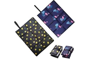 ANICY 2 Stück Sitzunterlage Outdoor - Faltbar Kinder Sitzkissen Wasserdicht, Tragbar für Spielplatz Garten Stadion Jagd Camping Wandern Picknick