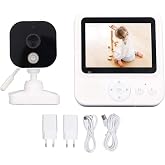 Baby Monitor, Two Way Baby Camera White
