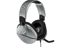 Turtle Beach Recon 70 Argento Cuffie Gaming - PS5, PS4, Xbox Series S o X, Xbox One e PC
