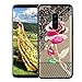 Produktbild QC-EMART Handyhülle für Samsung Galaxy S9 Plus Hülle Transparent Tasche Schale Hart PC Schwarz Spitze Lace Rückschale Silikon Hybrid Cover Ultra Dünn Schutzhülle Mädchen Frau, Rote Rose
