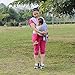 Zicac Infant Baby Kid Child Toddler Comfort Breathable Cotton Mashion Washable Stretchy Unpadded Liberty Sling Wrap Carrier Safe Waist Stool Walkers Max Load 20Kg