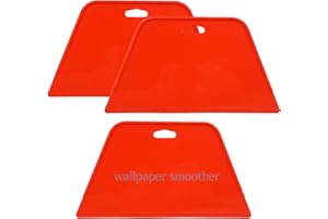 Ewrap 3 Pack Large Wallpaper Smoothing Tool Wallpaper Squeegee for Vinyl Wrap, Window Film