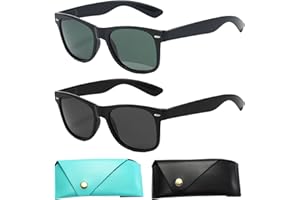 BDSHUNBF Gafas de Sol Polarizadas para Hombre y Mujer - Alta Protección para Conducción, Pesca y Ciclismo