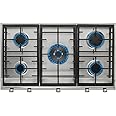 Teka ENCIMERAS Gas EX 90 1 AI AL ENCIM EX90.1 5G AIAL DR CI NAT 2260, Stainless Steel, 2800 W, one Size