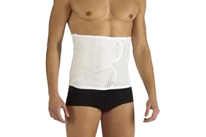 PAVIS Universal Abdominal Binder – Medically Approved | Unisex One-Size Support Belt | Premium Italian Fabric | Double-Band Closure | NHS Supplied for Post-Surgery & Hernia Care