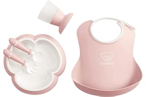 BabyBjörn Zestaw kuchenny dla dzieci, 5 części, jasnoróżowy