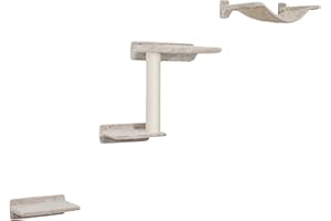 Kerbl Pet Maxi-Pet Ścianka Wspinaczkowa dla Kotów, Beżowy, 5 Elementów