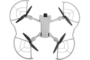 Sekepingo Mini 3 protectores de hélices de seguridad de vuelo, protección contra colisiones, protección contra hélices, protección contra drones, protección de hélices de 360°, para DJI Mini 3