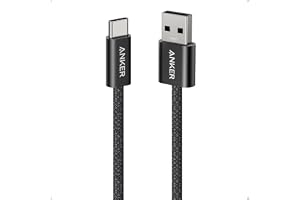 Anker Zolo USB to USB C Cable, Seamless CarPlay Connection, 3 FT Durable and Braided Type C Fast Charging Cable, Premium Look with Slim Connector, For iPhone 17/16 Series, iPad Pro, and More