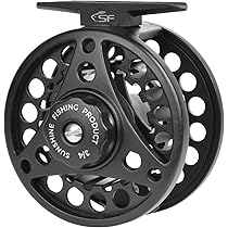 Fly reel 5/6 7 / 8wt aluminium usiné cnc black fly reel en ance Clasf sports