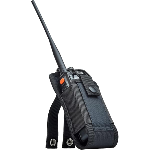 Custodia Rigida In Pelle PMLN5838A Motorola Con Passante Fisso Per Cintura Da 3 Per Radio Con Display