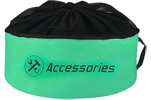 Hoquare RV Hose Storage Bag Waterproof RV Hose Organizer Bag RV Equipment Storage Organizer Bags fit Caravan Campervan for Electrical Cords Fresh Water Hoses Sewer Hoses (Green)