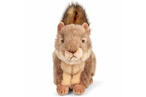 TOBAR Animigos Pluszowe zwierzątko wiewiórka, pluszak o realistycznym wyglądzie, przytulnie miękki, ok. 22 cm wielkości