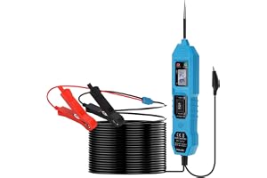 X spring Power Tester, Multifunctional Automotive Circuit Tester with Digital Display, AC/DC 3.5-36V Voltage Tester for Car Battery, Electrical Short Circuit Detection and Continuity Testing
