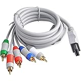 Neuftech 1.8M Wii Komponentenkabel YUV, HD AV Kable Adapter für Nintendo Wii