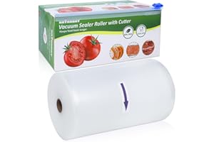 LOTUFLOR Vacuum Sealer Bags Heavy Duty Food Sealer Rolls with Cutter Box 28cm x 30m Customized Size Food Bags