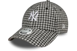 New Era MLB Gorras para Mujer Logotipo del Equipo Ajustable Visera Curva Sombrero béisbol NY LA