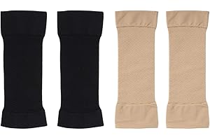 SEWACC Manchettes de Bras 2 Pairles Manchon Bras Manchon Protection Solaire pour Et Femmes Manchette de Respirante Manchettes pour Cyclisme Sports de Plein Air